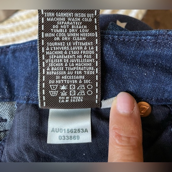 NWT 7 For All Mankind Jeans Kimmie Bootcut Dark blue sz 26 - Picture 12 of 12